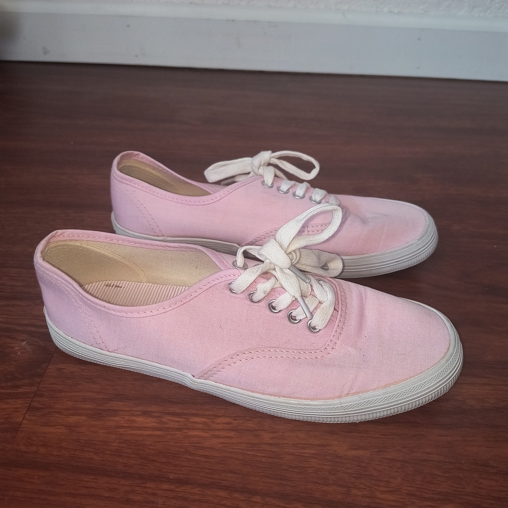Pink Canvas American Eagle Sneakers